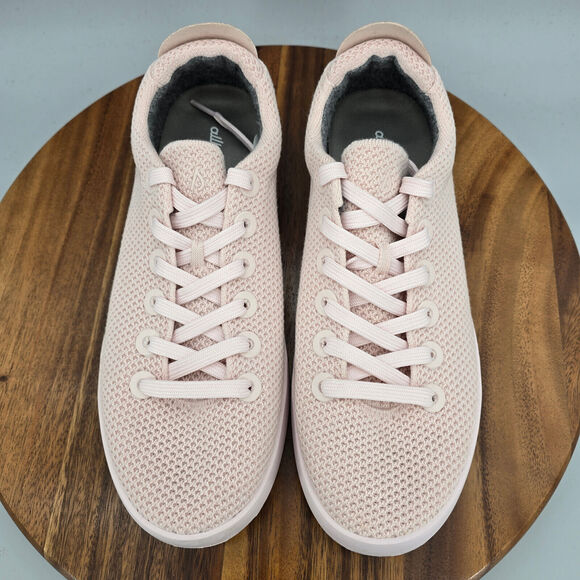 Allbirds Tree Pipers Shoes Men\'s 9 Pink Lace Up Low Top Athletic Sneakers